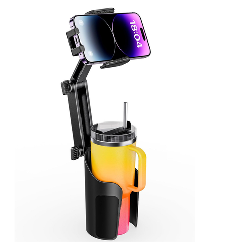 Tukipuhelin Auto – Kiinnitys Juomalasiin