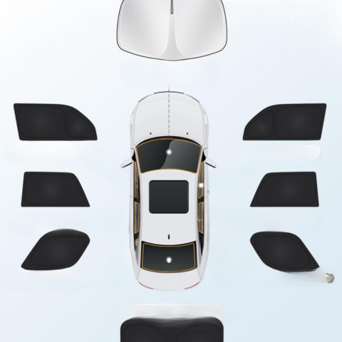 Skræddersyet Solskærm til Toyota 4Runner 2010-2024 – Maksimal Indvendig Beskyttelse