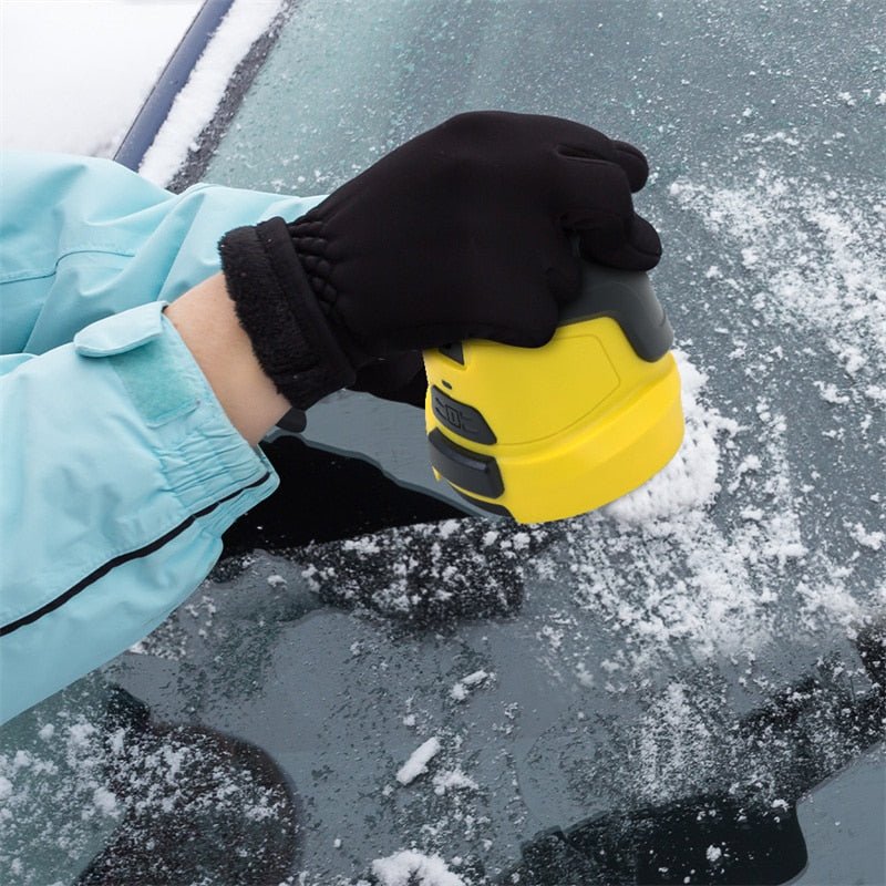 Raspador de Hielo Eléctrico Recargable por USB — Deshielo Rápido y Eficaz