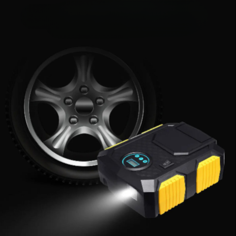 ضاغط هواء محمول 12 فولت - تضخيم سريع ودون جهد