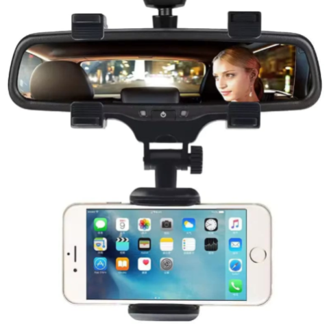 Phone Support for Rearview Mirror – Hands-Free and Secure Driving