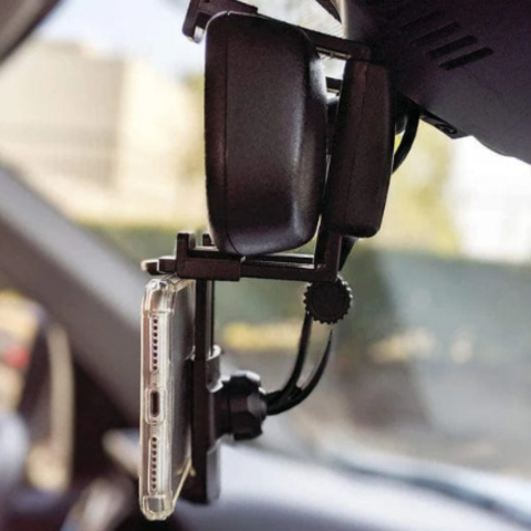 Phone Support for Rearview Mirror – Hands-Free and Secure Driving