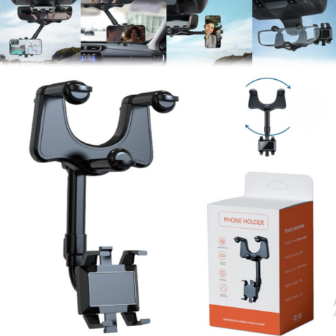 Phone Support for Rearview Mirror – Hands-Free and Secure Driving