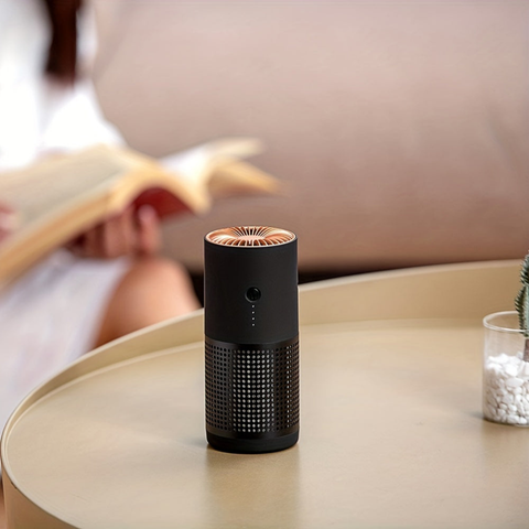 منقي هواء السيارة — محمول وقابل للشحن عبر USB