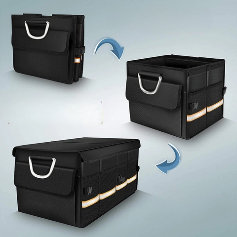 Organizátor do kufru auta — skládací a multifunkční
