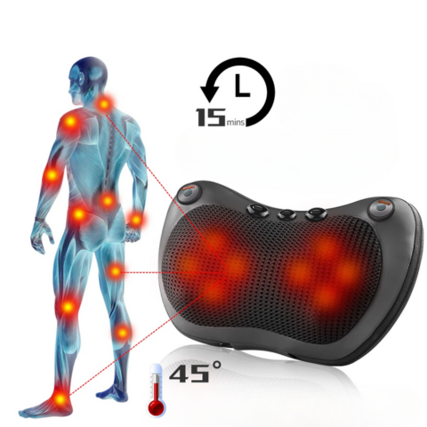 Verwarmd Nekmassageapparaat Voor Auto — Ontspanning En Dagelijks Welzijn