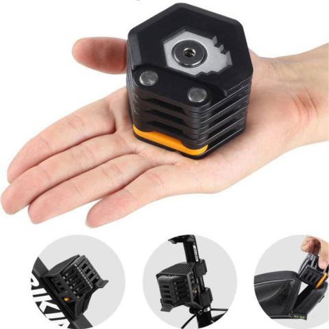 自転車用折りたたみロック — コンパクトで頑丈なセキュリティ