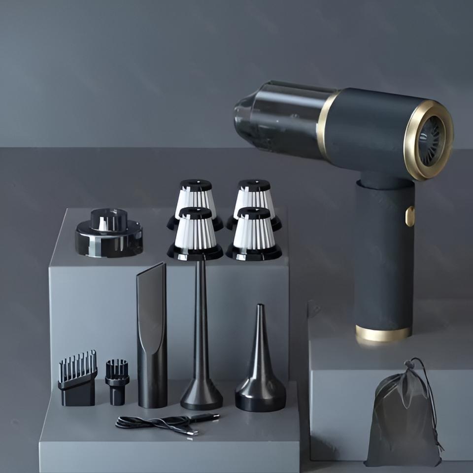 שואב אבק מיני רב תכליתי — ניקוי מהיר ויעיל