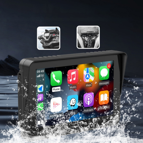 マルチメディアサポート モト — ワイヤレスナビゲーションと音楽