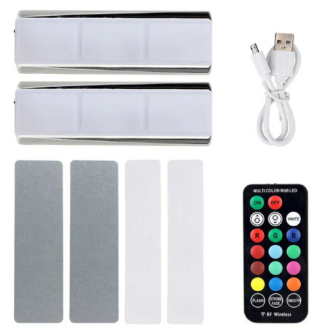 Illuminazione Auto Multicolore Ricaricabile – Installazione Facile