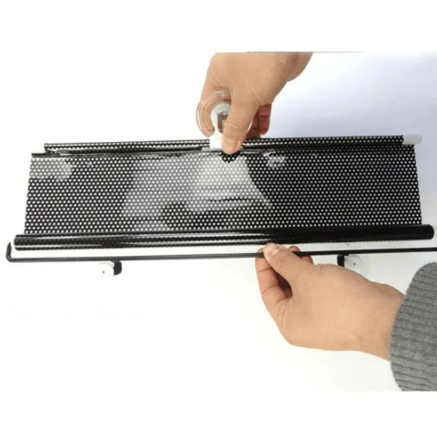 واقي الشمس القابل للسحب لزجاج السيارة - حماية قصوى