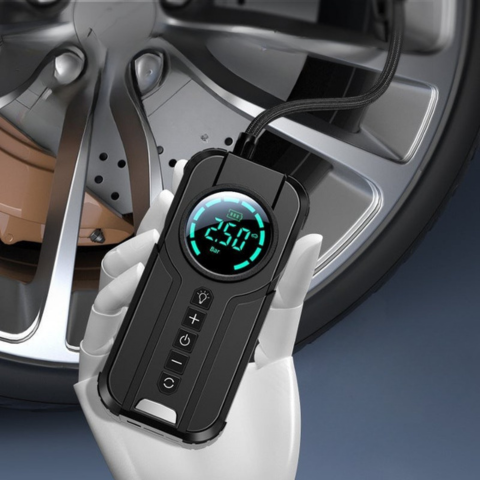 Φορητός Συμπιεστής Αέρα – Οθόνη LED Υψηλής Ακρίβειας