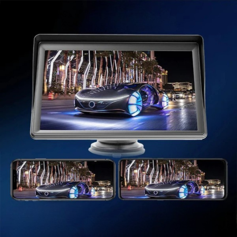 Multimediální systém automobilu — CarPlay a Android Auto bezdrátově