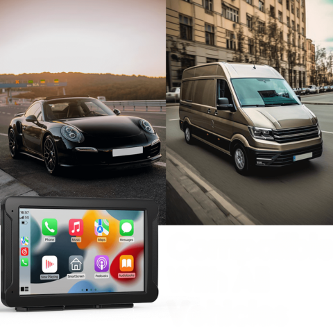 Multimedia-Multifunktionssystem für das Auto — GPS, Musik & Rückfahrkamera