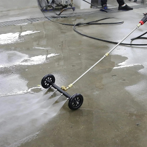 Högtrycksspolare för chassi — Lätt tvätt av bilens undersida