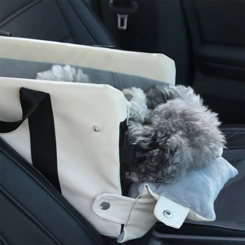 Bilväska för liten hund — Säkerhet och komfort i bilen