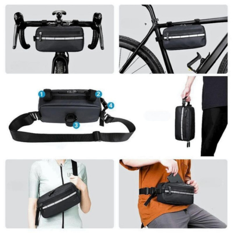 Bike Handlebar Bag — Practical Storage & Quick Access
