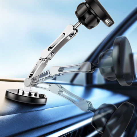 Podpora telefónu do auta – Silné a nastaviteľné upevnenie