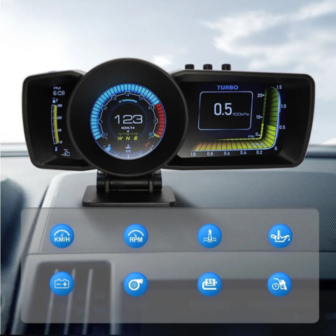 Connected OBD2 Gauge – Advanced Vehicle Monitoring