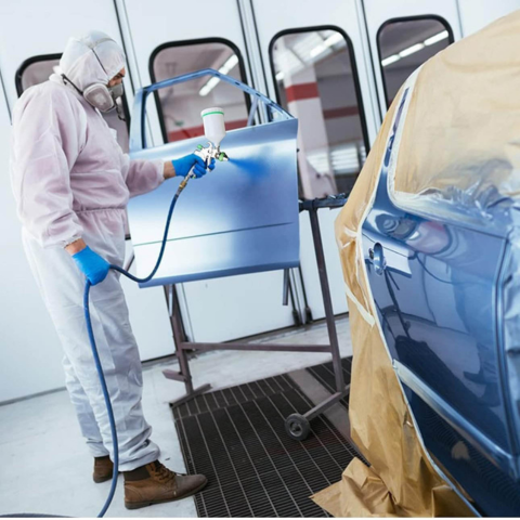 مسدس طلاء محترف – قابل للتعديل ومتعدد الوظائف