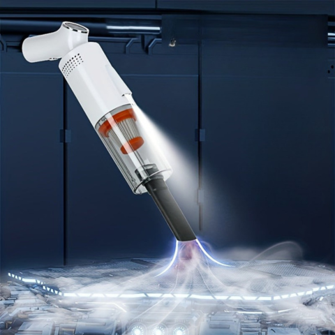 שואב אבק לרכב אלחוטי — תצוגה דיגיטלית ומעקב בזמן אמת