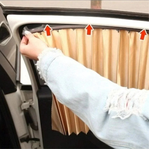 Cortinas Magnéticas Para Coche — Protección Solar e Intimidad Instantánea