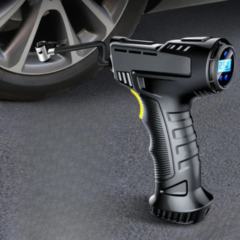 Compresor de Aire Portátil para Coche — Inflado Rápido y Fácil