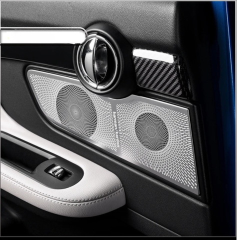 Voorkant en Achterkant Deurluidsprekers Bedekken Voor Mini Cooper — Bescherming En Elegante Ontwerp