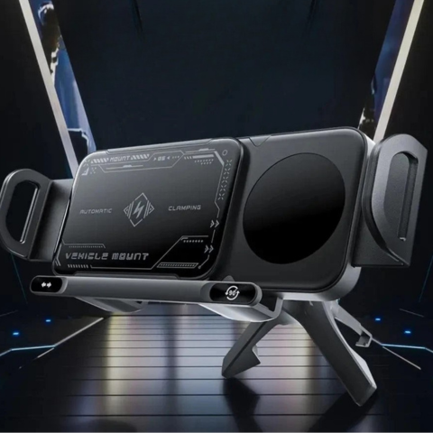 Magnetic Phone Support for Car — Quick and Secure Attachment
