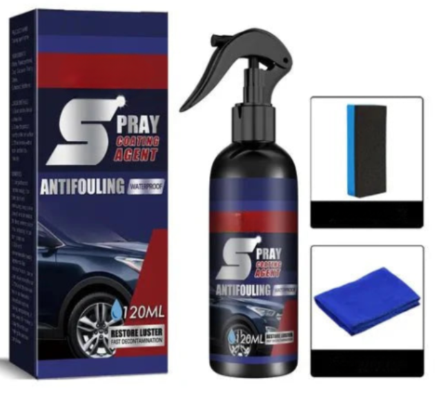 Spuitbus voor carrosseriebescherming – Glans en waterafstotende barrière