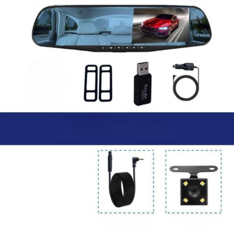 Kamera Bezpečnost Auto – Pohled Přední Zadní Vysoké Rozlišení