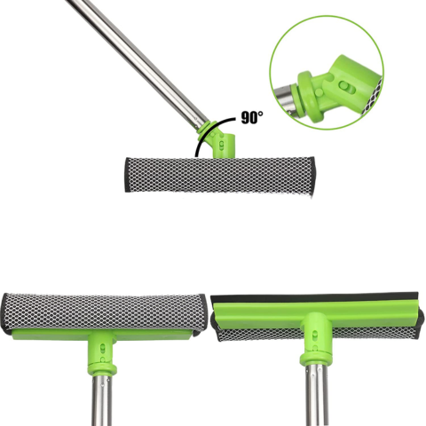 مجموعة غسيل السيارة متعددة الوظائف — مقبض قابل للتعديل وقطعة قماش ناعمة