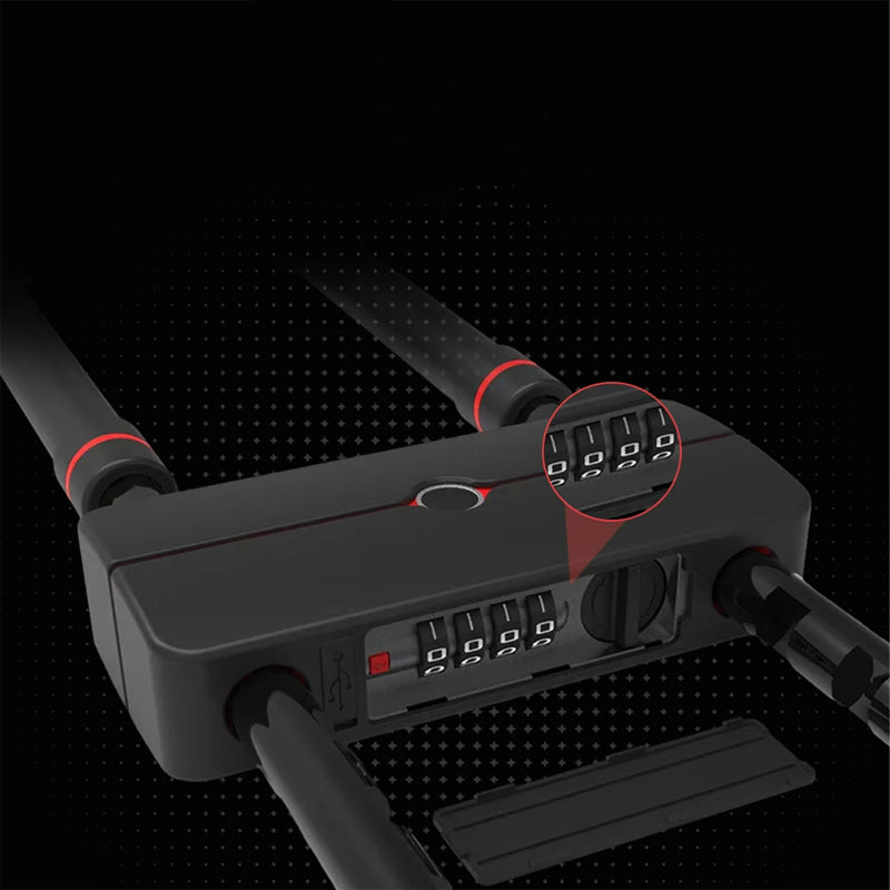 Bluetooth接続の自転車盗難防止装置 & 指紋