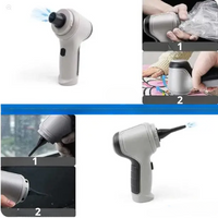 Bezdrátový přenosný vysavač do auta – Silný, lehký a dobíjecí USB 