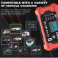 Intelligentes Auto-Batterieladegerät 12V/24V - LCD-Anzeige & Automatischer Schutz 