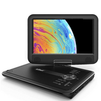 Lettore DVD Portatile Con Porta SD E USB — Schermo Chiaro E Pratico 