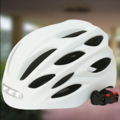 Casco de bicicleta con luz integrada – seguridad y visibilidad aumentadas 