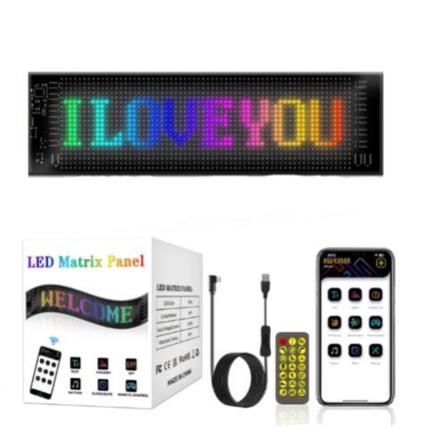 Flexibele LED-strip programmeerbaar – Gepersonaliseerde lichtberichten 