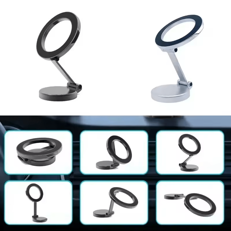 360° Magnetic Phone Support for Car – Ultra-Stable Mounting 