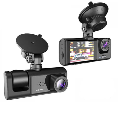 Dashcam Auto Predná A Vnútorná – Nahrávanie Vo Vysokej Definícii 