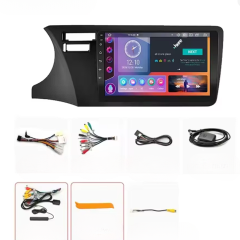 Android 10 Inch Car Radio – 2 DIN, GPS, WiFi, Removable Screen 