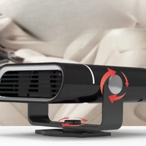 Multifunkčný ventilátor do auta – 4 v 1 praktický a kompaktný 