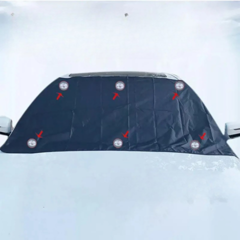 Protege Parabrisas Auto – Antihielo En Invierno, Anticalor En Verano 