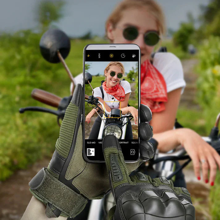 Taktische Motorradhandschuhe Verstärkt – Schutz und extremer Grip 