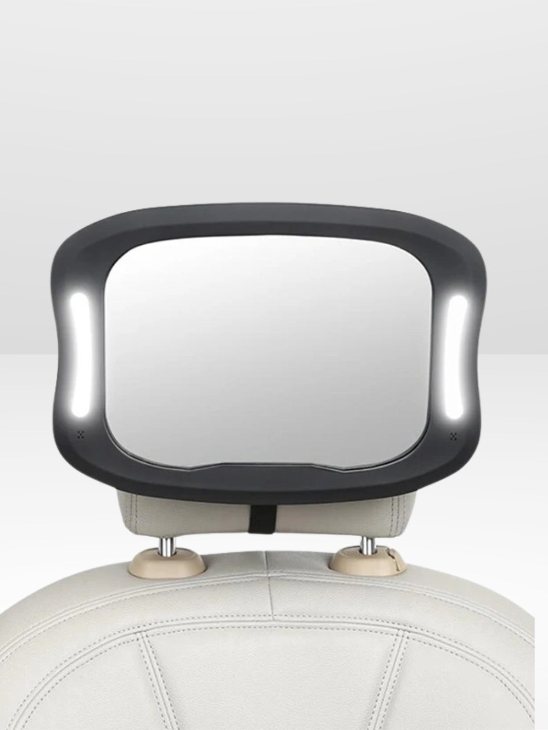 Surveillance Mirror for Baby — Integrated Lighting for Clear Night Vision 
