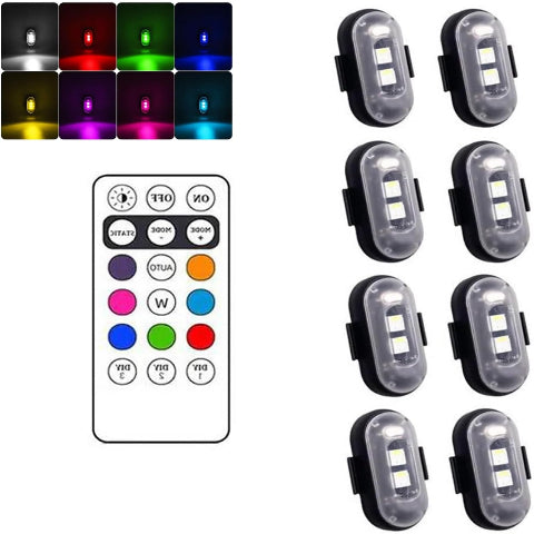 LED-ljus Anti-Kollision – Cykling och Moto 