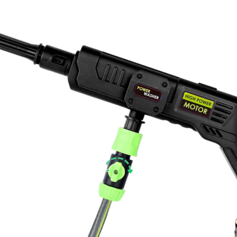 ワイヤレス高圧洗浄機 1200 PSI — 強力で多用途 