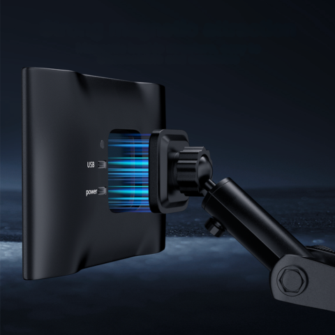 Portable Touch Screen — GPS, Music & Voice Control 