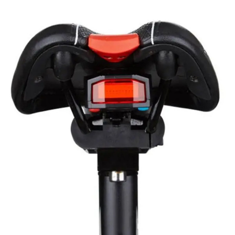 Draadloze Achterlicht Voor Fiets – Ingebouwde Alarm En Afstandsbediening 