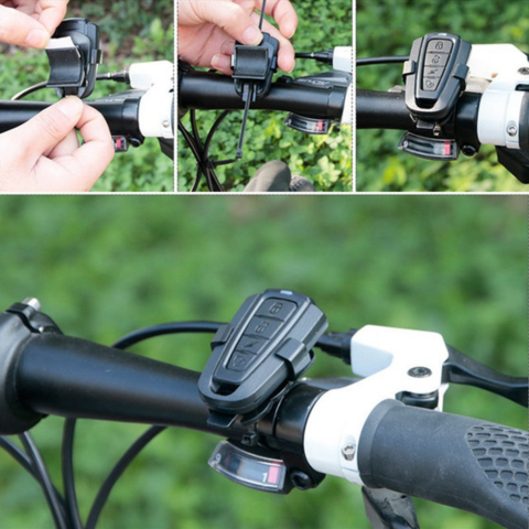 Draadloze Achterlicht Voor Fiets – Ingebouwde Alarm En Afstandsbediening 